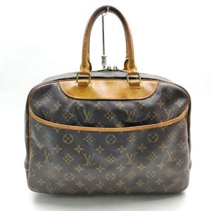 Louis Vuitton Deauville Monogram Travel Bag Handbag